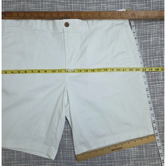 NWT J Crew 9" Flex Chino Short White Style H5020 Men's 38 - Picture 3 of 9